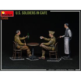 Mini Art 35406 U.S. Soldiers in Cafe