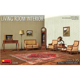 Mini Art 35646 Living Room Interior