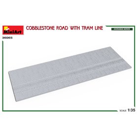 Mini Art 1:35 COBBLESTONE ROAD W/TRAM LINE