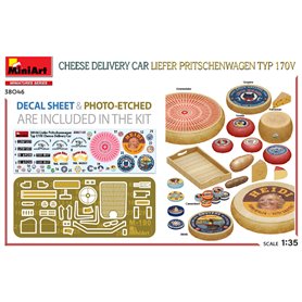 Mini Art 1:35 Liefer Pritschenwagen Typ 170V - CHEESE DELIVERY CAR 