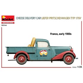 Mini Art 1:35 Liefer Pritschenwagen Typ 170V - CHEESE DELIVERY CAR 