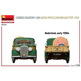 Mini Art 1:35 Liefer Pritschenwagen Typ 170V - CHEESE DELIVERY CAR 