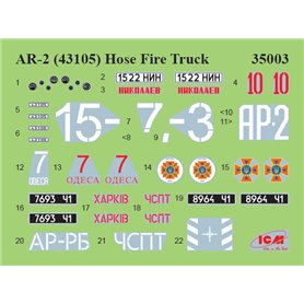 ICM 35003 AR-2 (43105) Hose Fire Truck