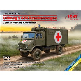 ICM 1:35 Unimog S 404 - GERMAN MILITARY AMBULANCE