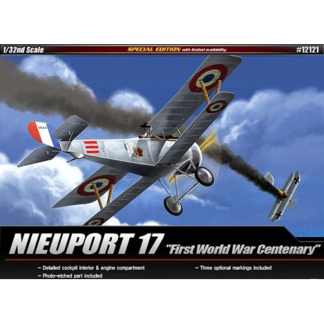 Academy 1:32 Nieuport 17 WWI 