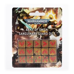 Warhammer 40000 ARKS OF OMEN - Sanguinary Guard Dice