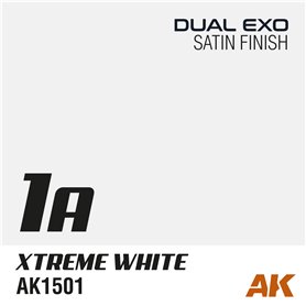 AK Interactive 1543 XTREME WHITE AND ROBOT WHITE DUAL EXO