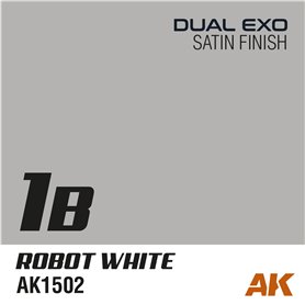 AK Interactive 1543 XTREME WHITE AND ROBOT WHITE DUAL EXO