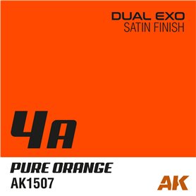 AK Interactive 1546 PURE ORANGE & FADED ORANGE DUAL EXO Set