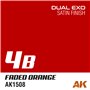 AK Interactive 1546 PURE ORANGE & FADED ORANGE DUAL EXO Set