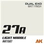 AK Interactive 1586 LIGHT MARBLE & DARK MARBLE DUAL EXO Set