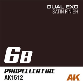 AK Interactive 1548 DUAL EXO - OXIDE RED AND PROPELLER FIRE 