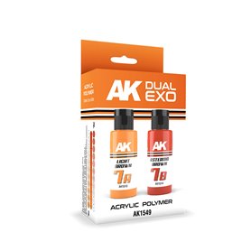 AK Interactive 1549 DUAL EXO - LIGHT BROWN & ASTEROID BROWN