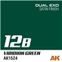 AK Interactive 1556 DUAL EXO - ALIEN GREEN AND VIRIDIAN GREEN