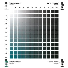 AK Interactive 1557 DUAL EXO - GALAXY GREEN AND CHAOS GREEN