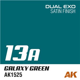 AK Interactive 1557 DUAL EXO - GALAXY GREEN AND CHAOS GREEN