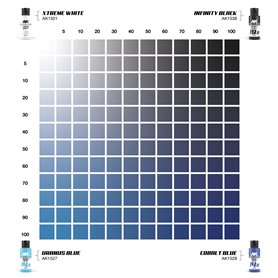 AK Interactive 1558 DUAL EXO - URANUS BLUE AND COBALT BLUE