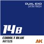 AK Interactive 1558 DUAL EXO - URANUS BLUE AND COBALT BLUE