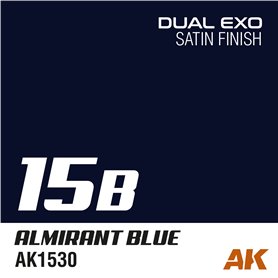 AK Interactive 1560 DUAL EXO - BLUE BOLT AND TURBO BLUE
