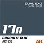 AK Interactive 1561 DUAL EXO - GRAPHITE BLUE AND LUNAR BLUE