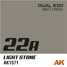 AK Interactive 1581 DUAL EXO - LIGHT STONE AND DARK STONE