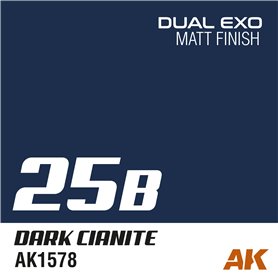AK Interactive 1584 DUAL EXO - LIGHT CIANITE AND DARK CIANITE