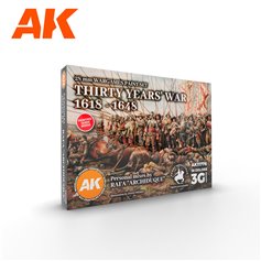 AK Interactive 11776 Zestaw farb SIGNATURE SET - THIRTY YEARS WAR 1618-1648