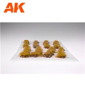 AK Interactive 8251 GRASS WITH STONES LATE FALL TUFFS 6MM