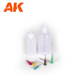 AK Interactive 9328 PRECISION DISPENSERS (6cannulas & 2 bott