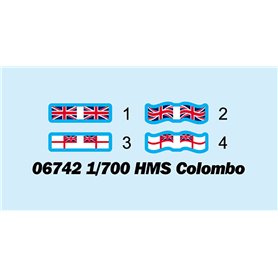 Trumpeter 1:700 HMS Colombo