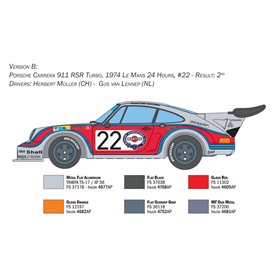 Italeri 1:24 Porsche Carrera RSR Turbo