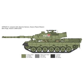 Italeri 1:35 Leopard 1A4
