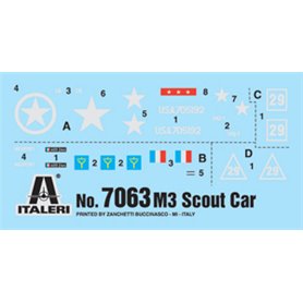 Italeri 1:72 M3A1 Scout Car