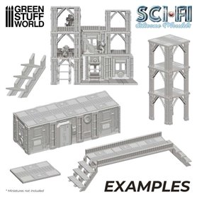 Green Stuff World Sci-Fi Silicone Mould