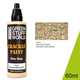 Green Stuff World Acrylic Crackle Paint – MOJAVE MUDCRACK 60ml