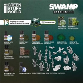 Green Stuff World ENVIRONMENT SET - SWAMP