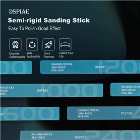 DSPIAE MSS-800 Semi-Rigid Sanding Sticks