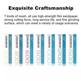 DSPIAE MSS-400 Semi-Rigid Sanding Sticks