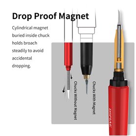 DSPIAE XPB-05 Dawning Tungsten Steel Push Broach 0.5mm