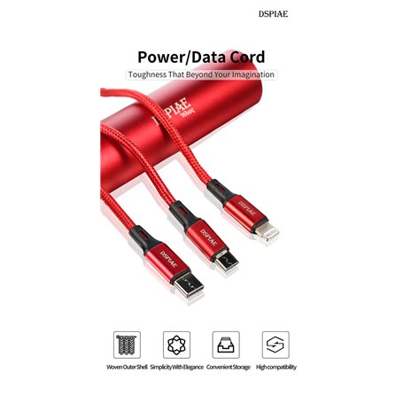 DSPIAE USB-MIC1 Kabel USB Type-C POWER CORD - 1m