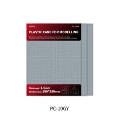 DSPIAE PC-10GY Plastic Card For Modelling 1.0MM