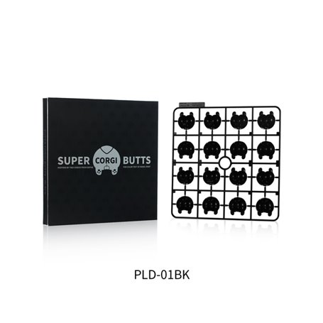 DSPIAE PLD-01BK Super Corgi Butts-Black