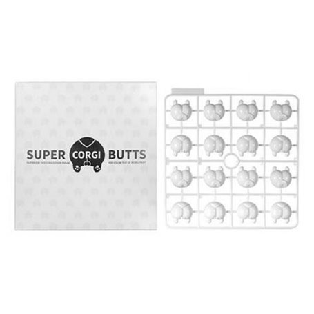 DSPIAE PLD-01WT Super Corgi Butts-White