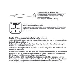 DSPIAE AT-VHDS ALUMINIUM ALLOY HAND DRILL