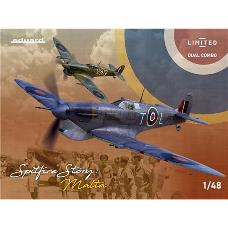 Eduard 11172 Spitfire Story: Malta Dual Combo Limited Edition