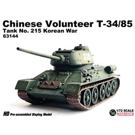 Dragon ARMOR 1:72 CHINESE VOLUNTEER T-34/85 TANK NO.215 - KOREAN WAR