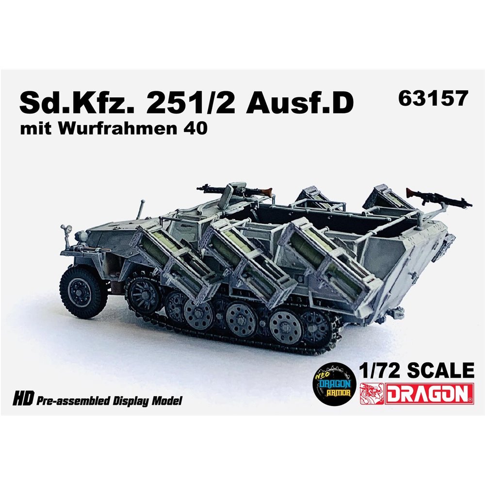 Dragon Armor 172 Sdkfz2512 Ausfd Mit Wurfrahmen 40 Dragon Armor