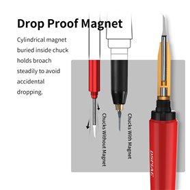 DSPIAE XPB-01 DAWNING TUNGSTEN STEEL BROACH - 0.1mm