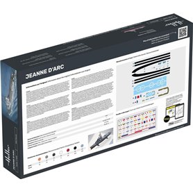 Heller 1:400 Jeanne d'Arc - STARTER KIT - z farbami