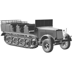 Das Werk 35037 Mtl. Zgkrwg. 8t, Sd.Kfz.7 w/ Crew